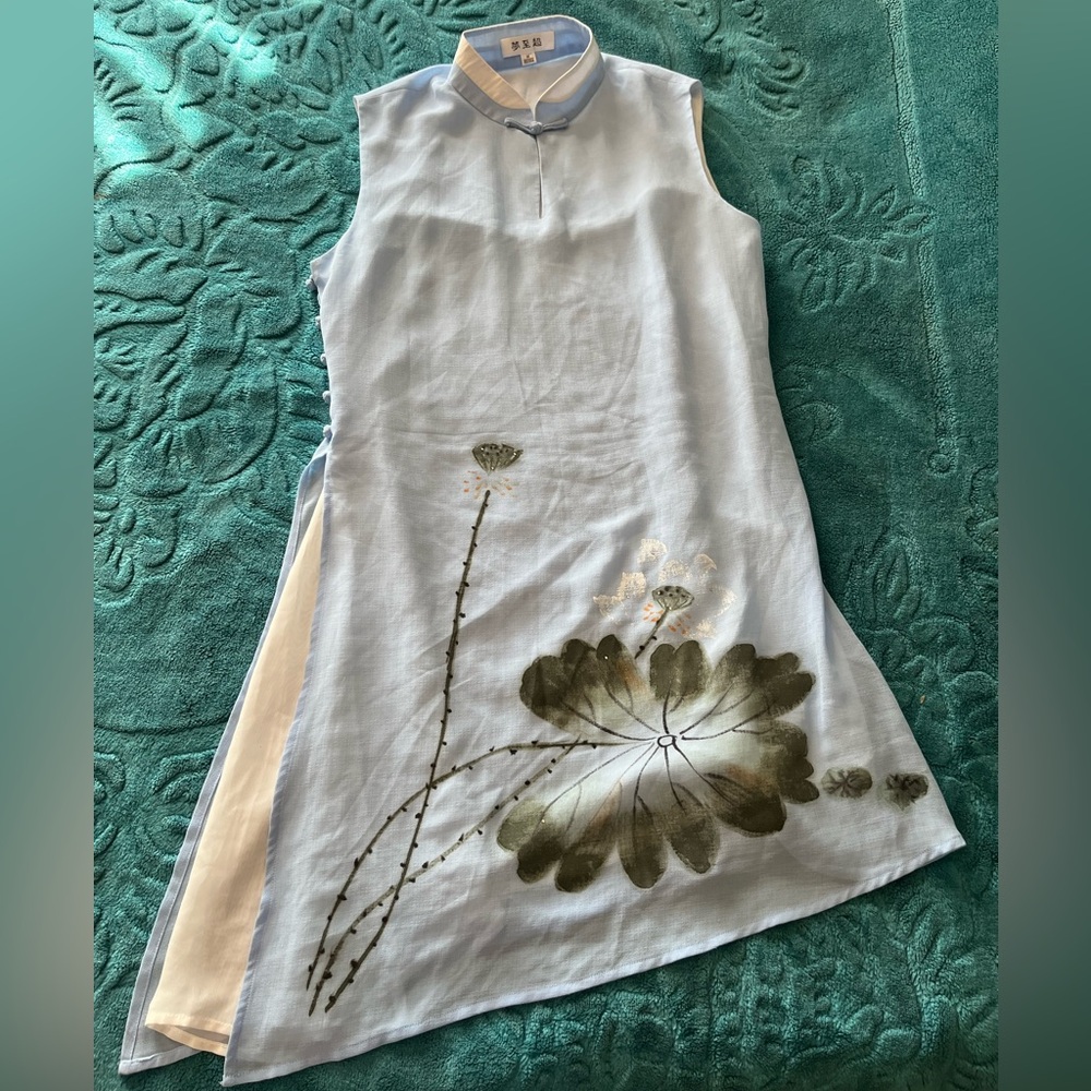 Blue Floral Dress